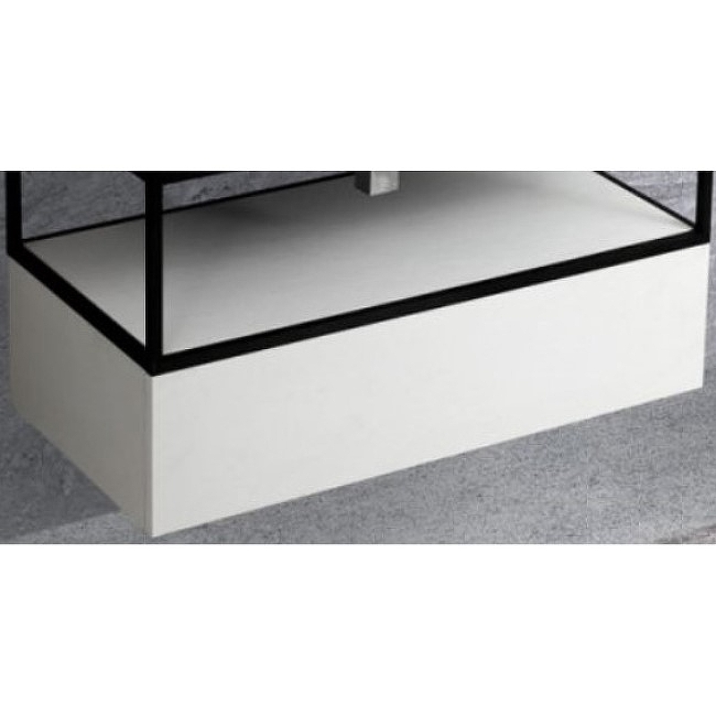 Тумба Cezares Cadro CADRO-80-1C-SO-BG-BLUM 80 см (белый) подвесная