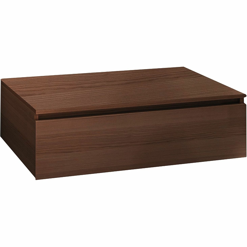 Тумба под раковину ArmadiArt Loft 894-100-D 100 см (тёмное дерево) подвесная
