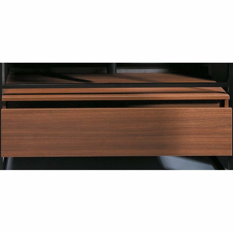 Тумба под раковину ArmadiArt Loft 894-120-D 120 см (тёмное дерево) подвесная