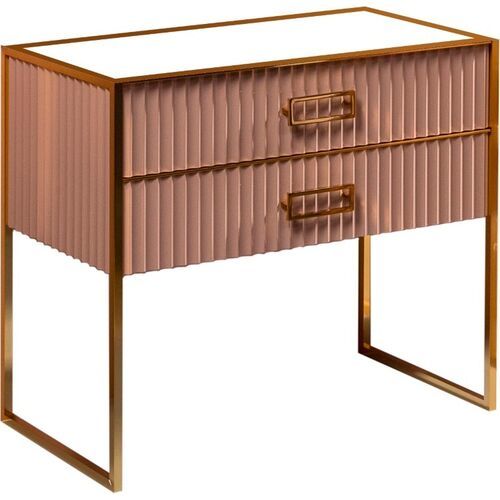 Тумба под раковину ArmadiArt Monaco 867-100-CPG 100 см (капучино/золото)