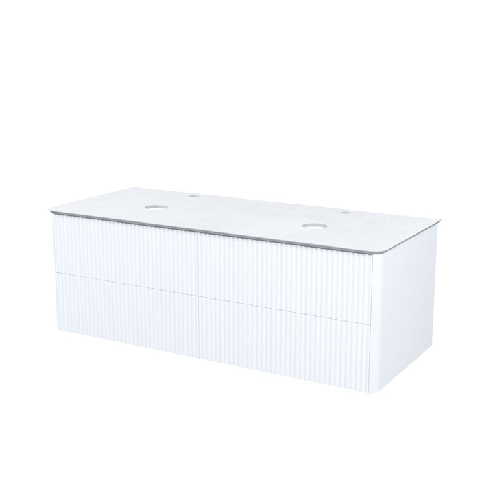 Тумба со столешницей IDDIS Aiger AIG12W0i95K 120 см (белый) подвесная