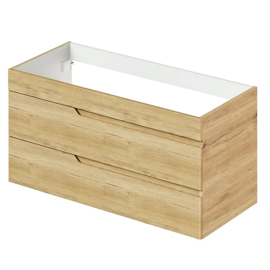 Тумба под раковину Итана Alexa 4657826226259 100 см (дуб мавелла голд) подвесная