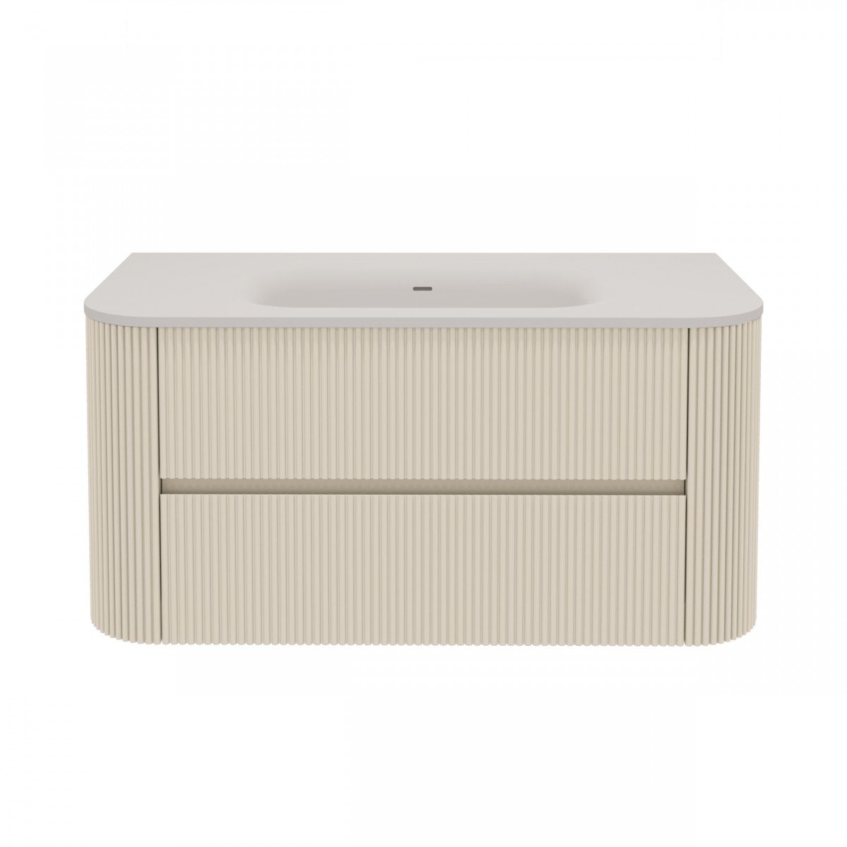 Тумба под раковину Vincea Alto VMC-4A100MLBG 100 cм (светло-бежевый матовый) подвесная