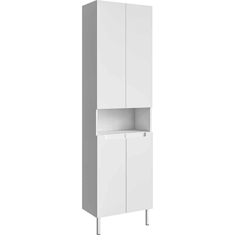 Пенал Aqwella Vancouver VAN0555N 55 см (белый матовый) напольный