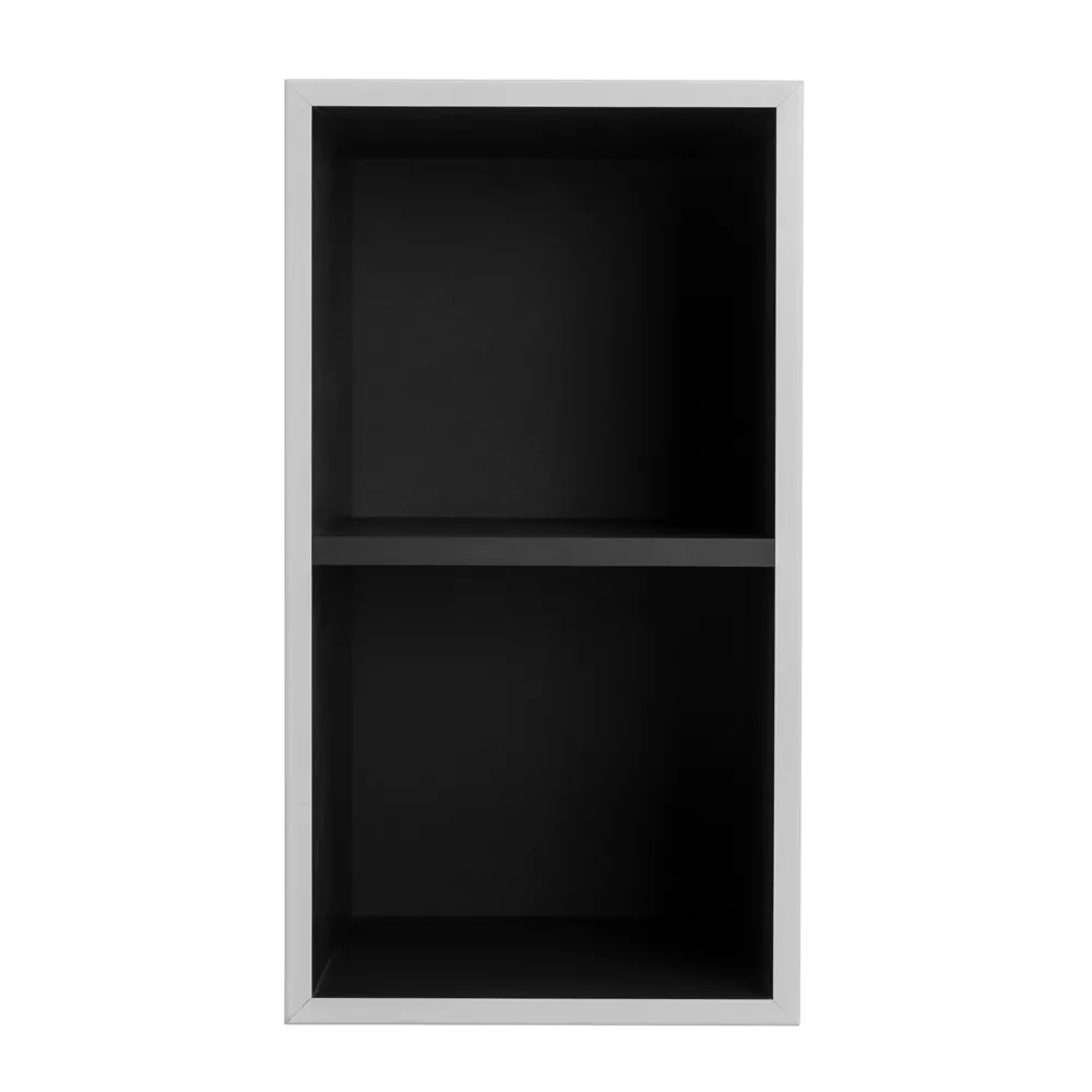 Шкаф Cezares Elettra 55529 30 см (белый/чёрный) подвесной 