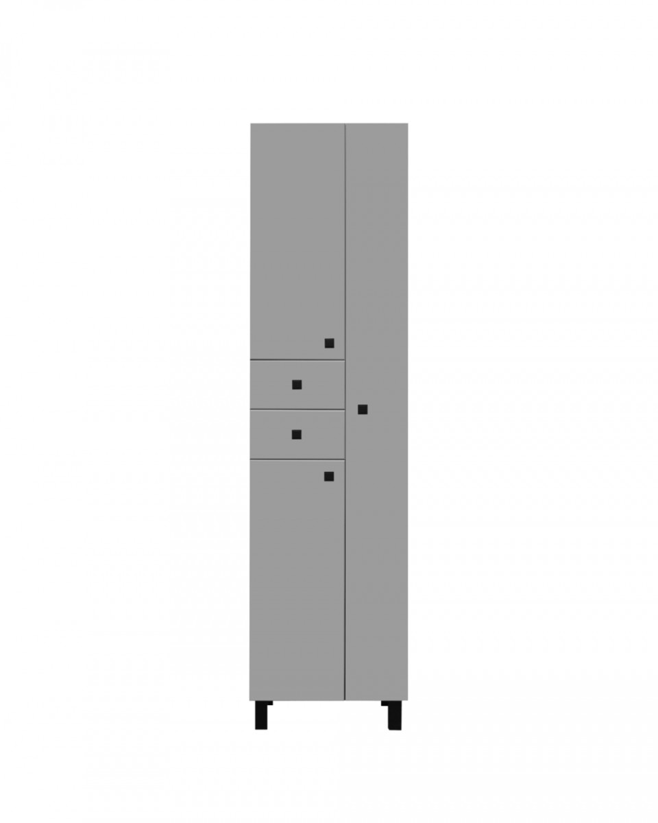 Полупенал Runo R 00-00004891 50 см (серый) напольный R