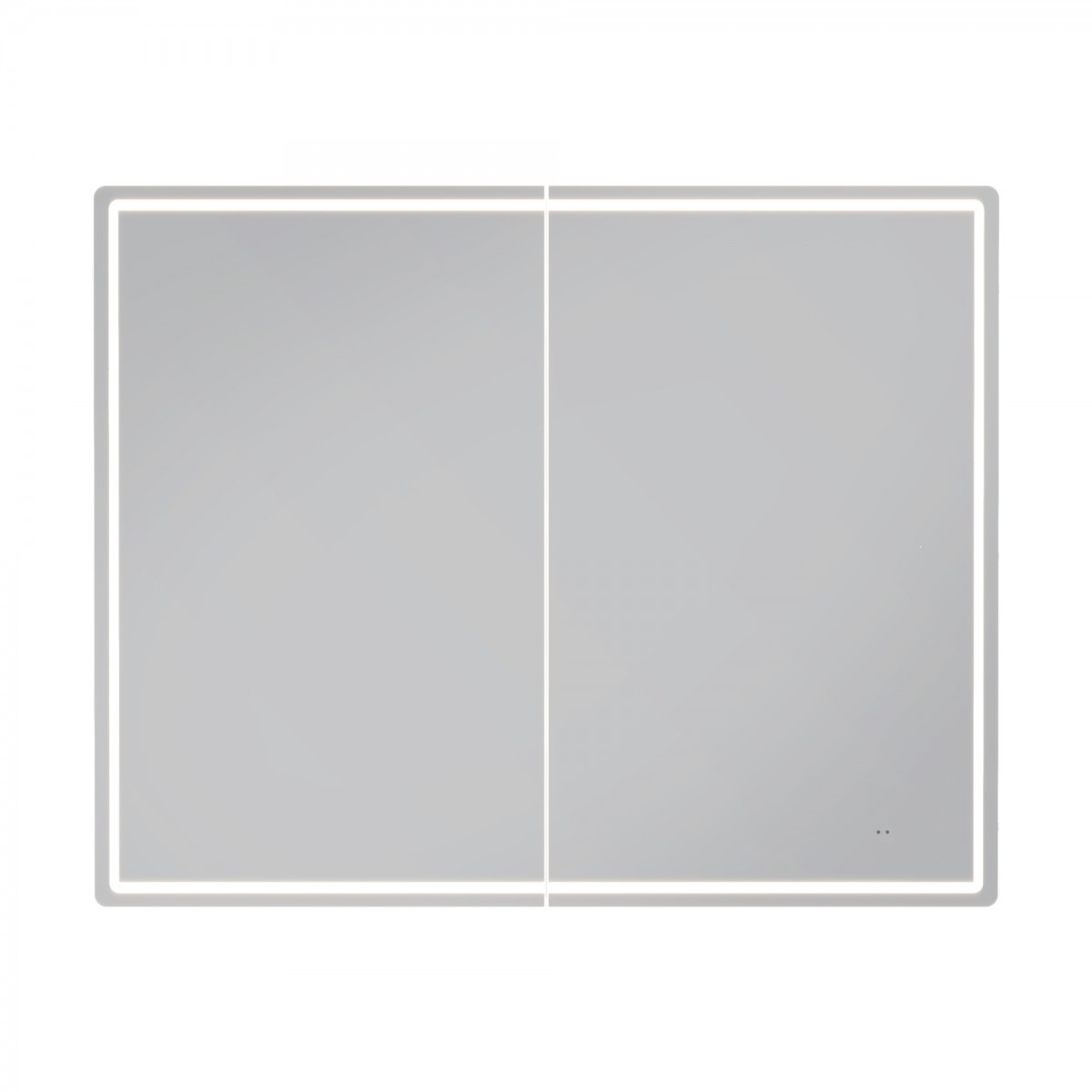 Зеркальный шкаф Vigo Geometry Classic 119 996*790 мм (LED) белый