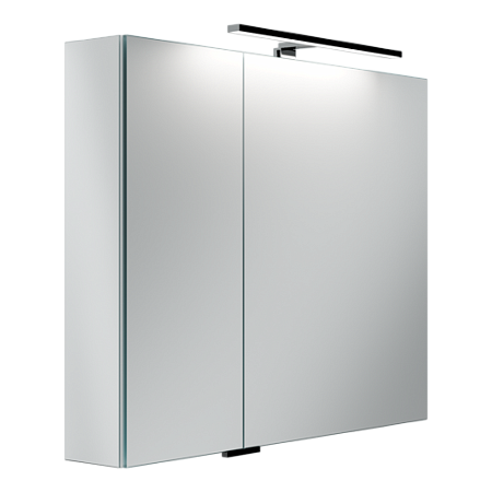 Зеркальный шкаф Sancos Hilton Z900 90*74 см (LED) хром