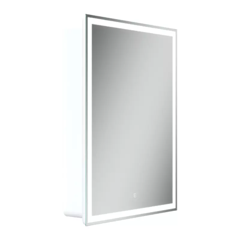 Зеркальный шкаф Sancos Diva DI600 60 см (LED) хром/белый