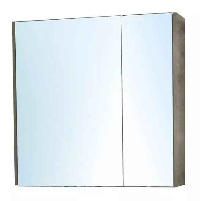 Зеркальный шкаф Azario MILANA CS00060474 780*750 мм (светлое дерево)