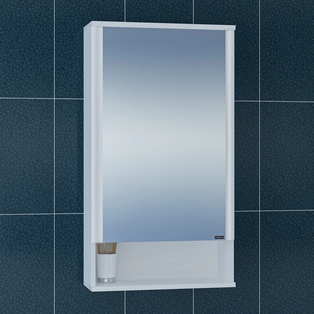 Зеркальный шкаф СанТа Вегас 500*900 мм (белый)