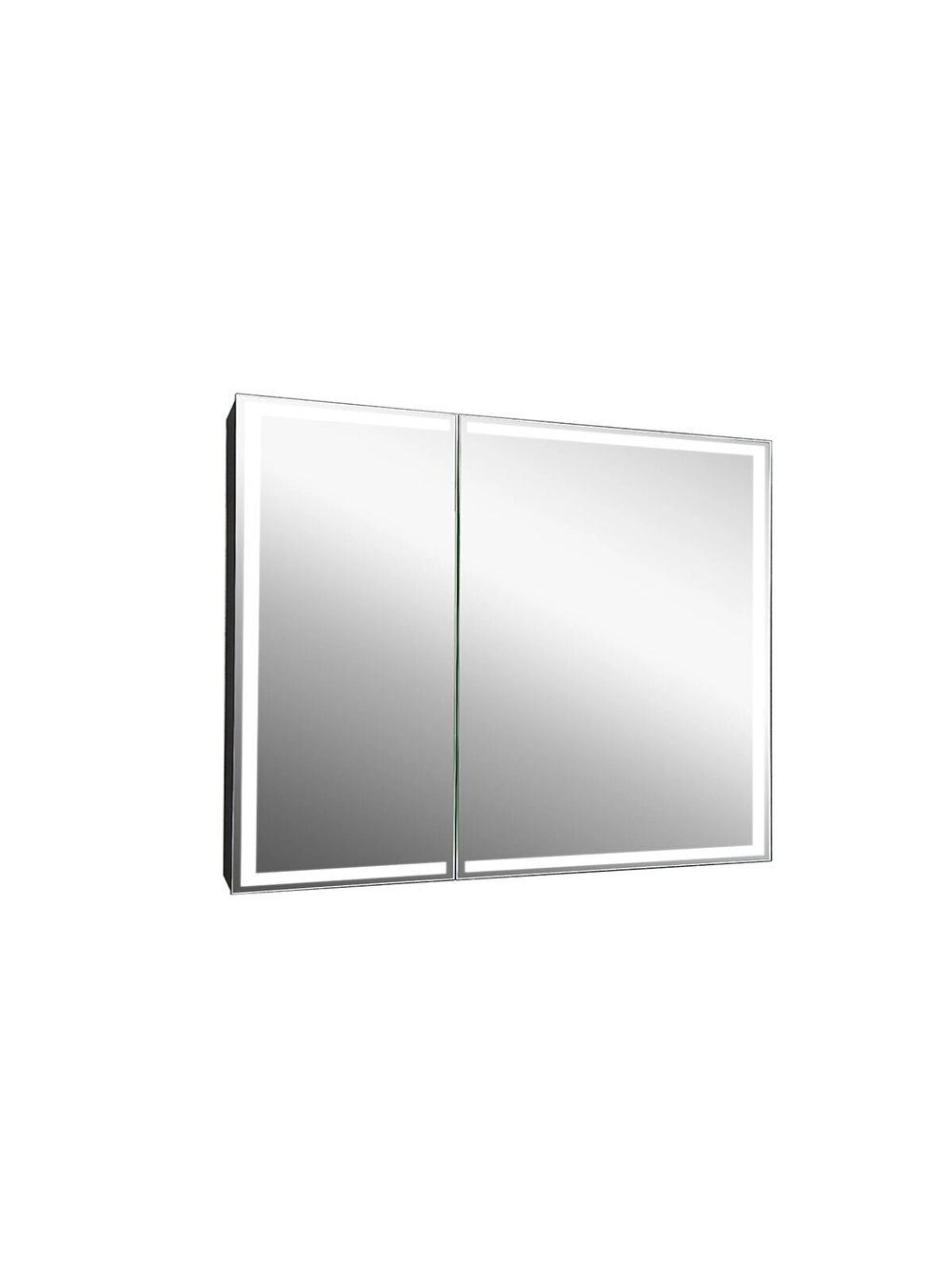 Зеркальный шкаф Континент Mirror Box 800*1000 мм (LED)