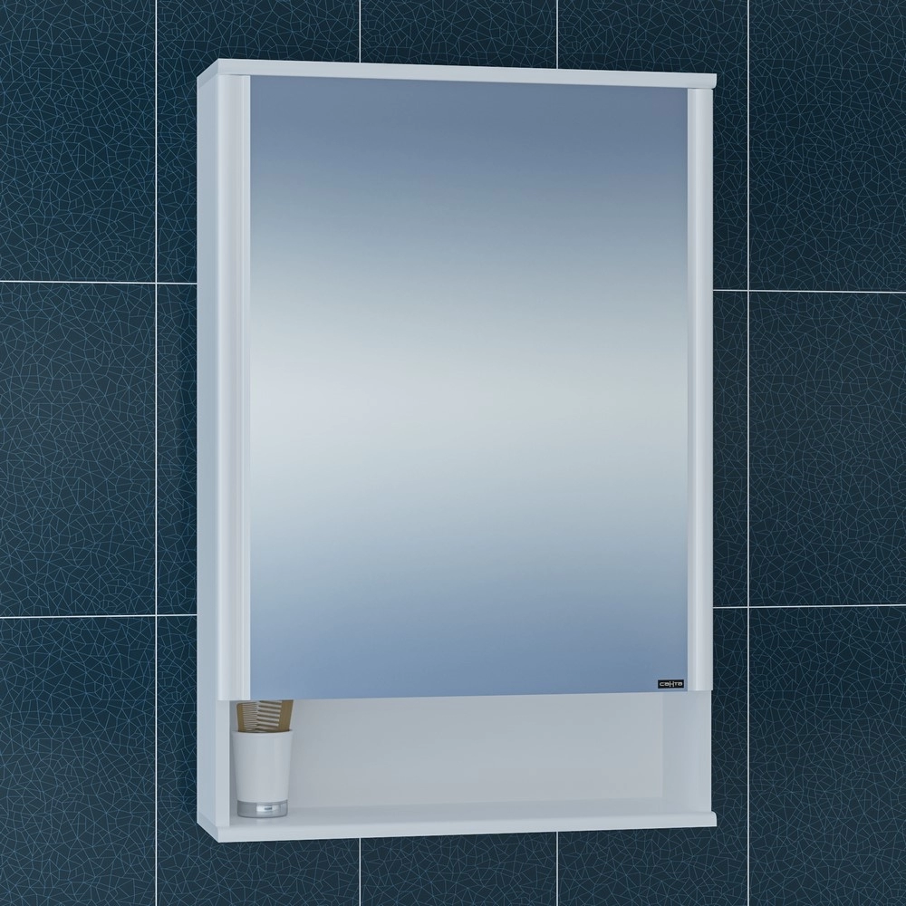 Зеркальный шкаф СанТа Вегас 600*900 мм (белый)