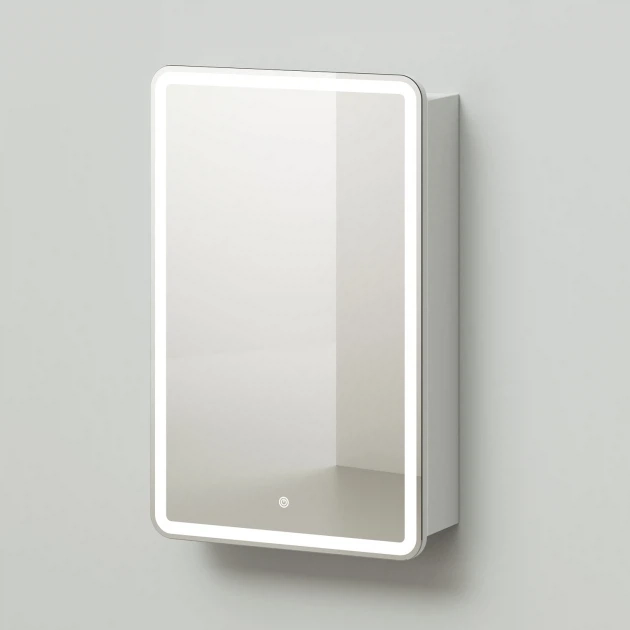 Зеркальный шкаф Итана Miro 1С 50 4657773600782 500*790 мм (белый) с подсветкой R