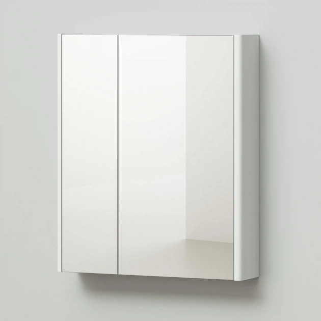 Зеркальный шкаф Итана Nais 70 4657773604735 680*800 мм (белый матовый)
