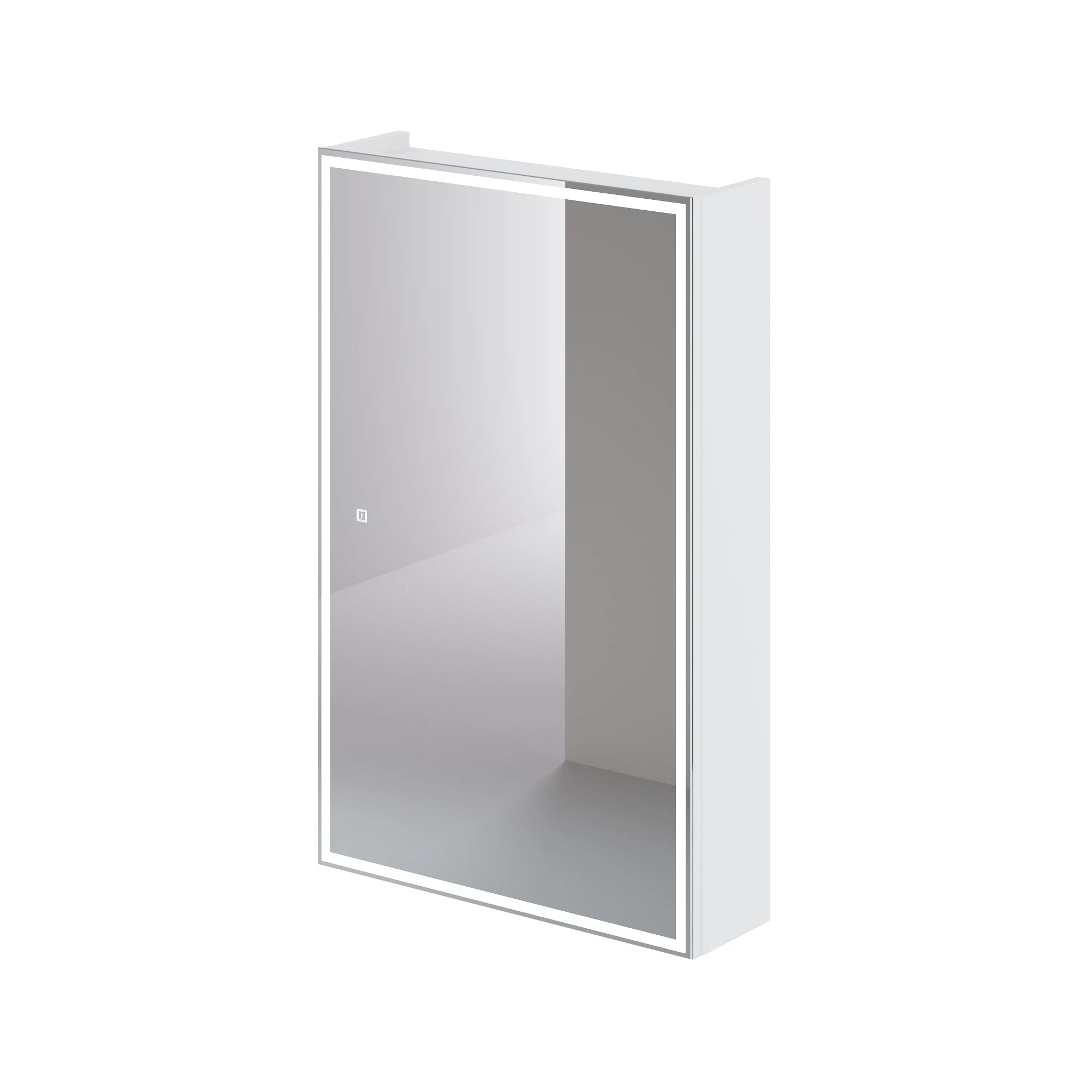 Зеркальный шкаф Итана Luce 4657792953791 500*790 мм (белый) с подсветкой