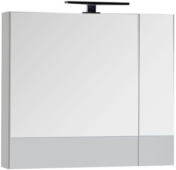 Зеркальный шкаф Aquanet Верона 75 см камерино (белый)