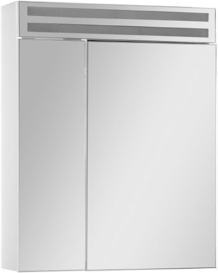 Зеркальный шкаф Aquanet De Aqua Эколь 60 см (белый)