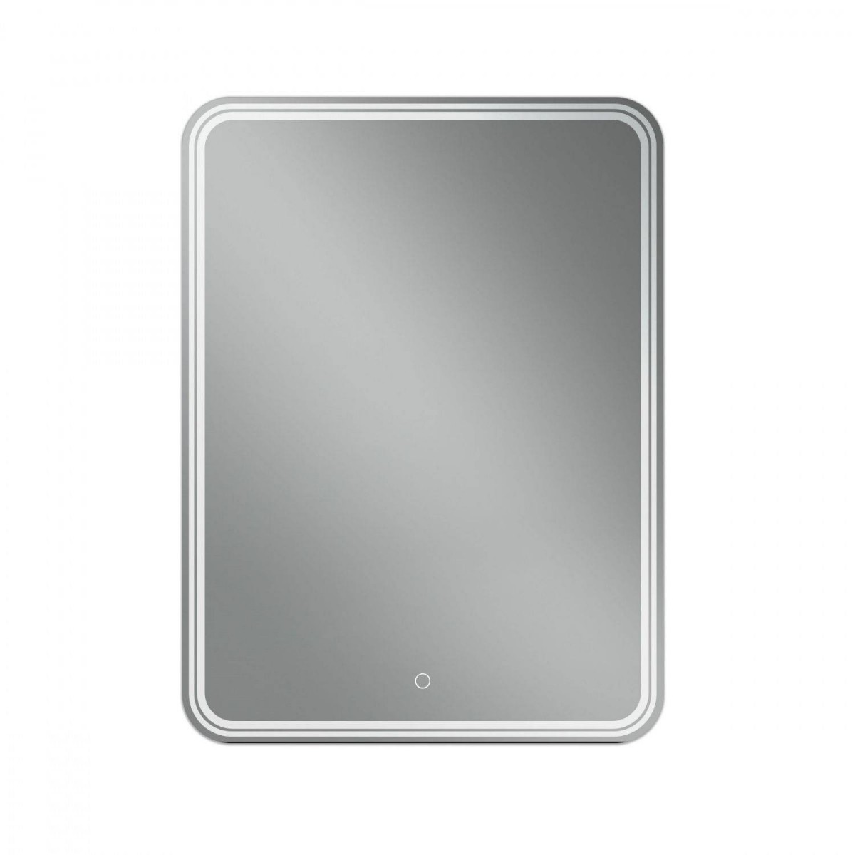 Зеркальный шкаф Art&Max Verona L AM-Ver-600-800-2D-L-DS-F 600*800 мм (LED) белый матовый L