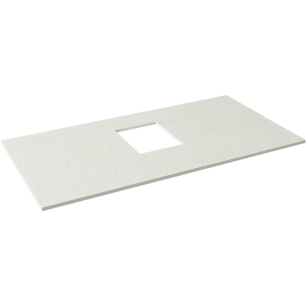 Столешница под раковину Allen Brau Infinity 1.21011.G-S 85 см (серый структ)