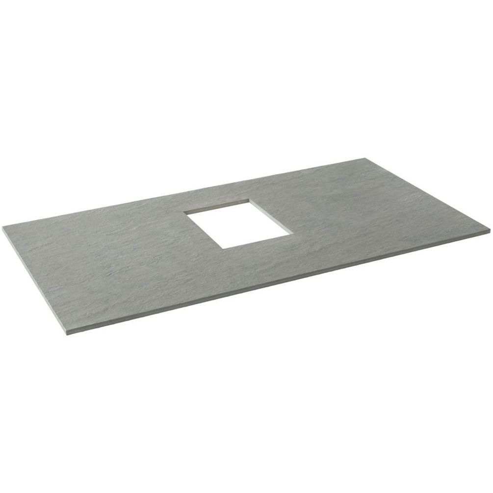 Столешница под раковину Allen Brau Infinity 1.21011.GR-S 85 см (графит структ)