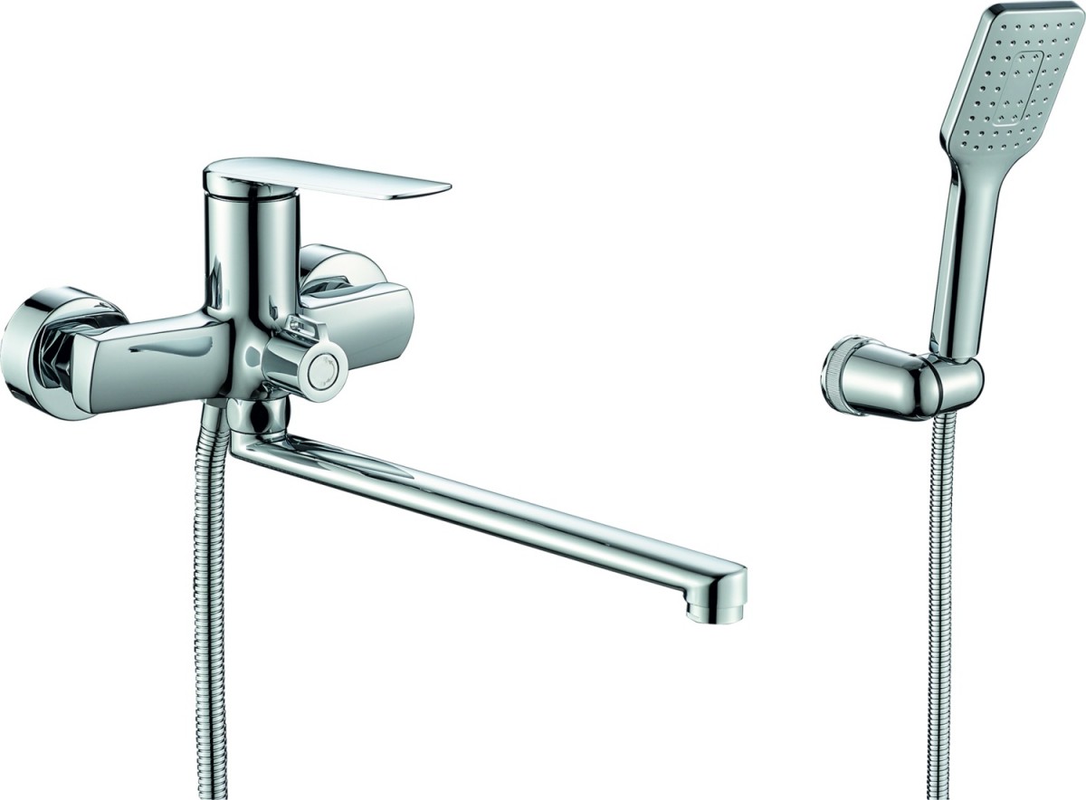 Смеситель для ванны с душем Rush Bering BE5535-51 (хром)