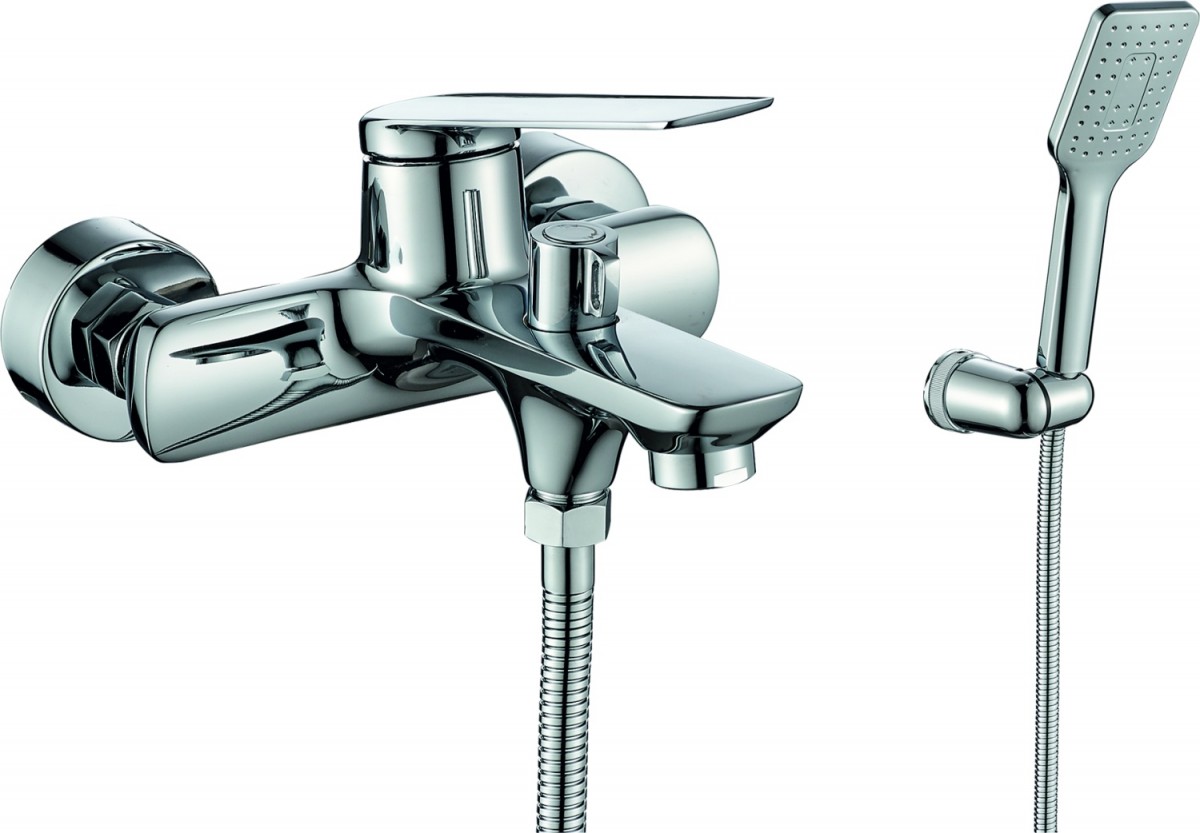 Смеситель для ванны с душем Rush Bering BE5535-44 (хром)