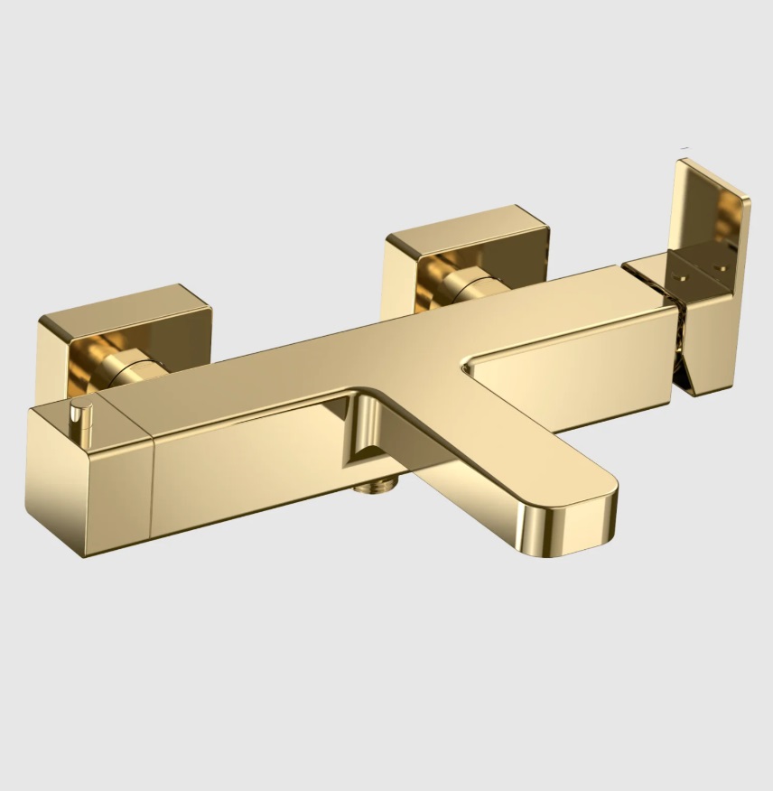 Смеситель для ванны AQUAme Savona AQM6812GG (золото)