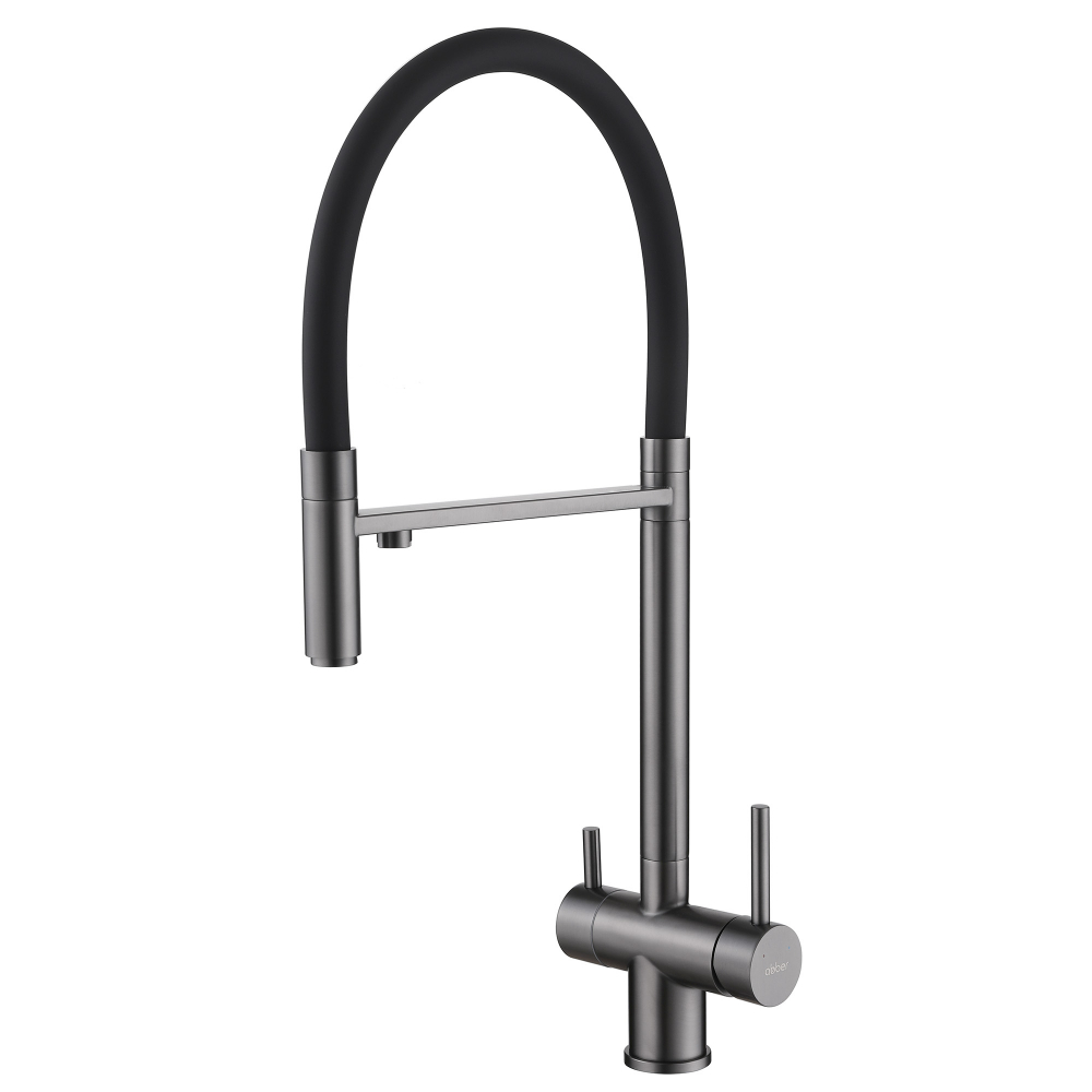 Смеситель для кухни Abber Wasser Kreis AF81141NG (никель)