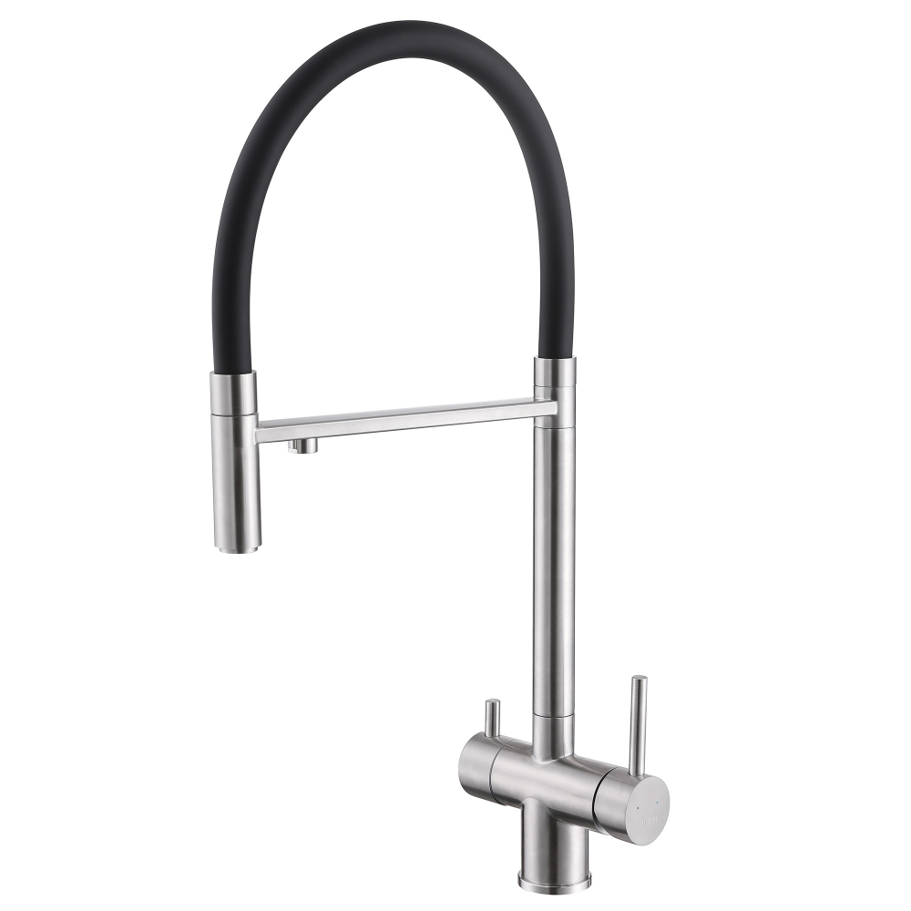 Смеситель для кухни Abber Wasser Kreis AF81141SP (сатин)