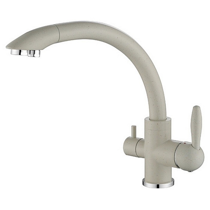 Смеситель для кухни Paulmark Essen Es213001-331 (белый)
