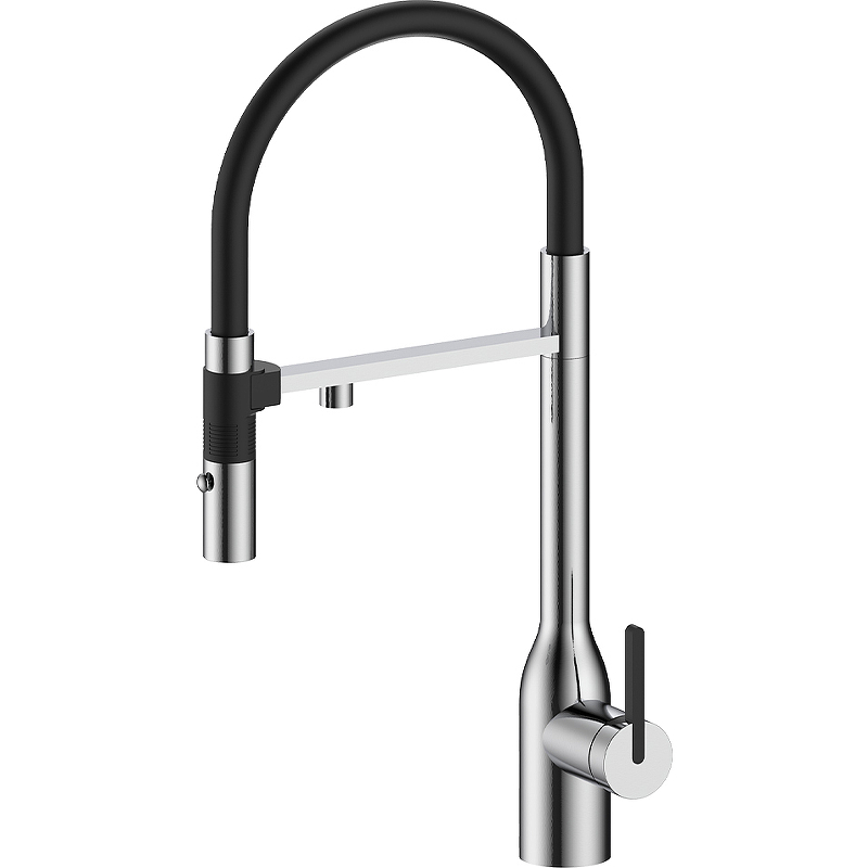 Смеситель для кухни Paulmark Magneto One Ma213188-BS (нержавеющая сталь)