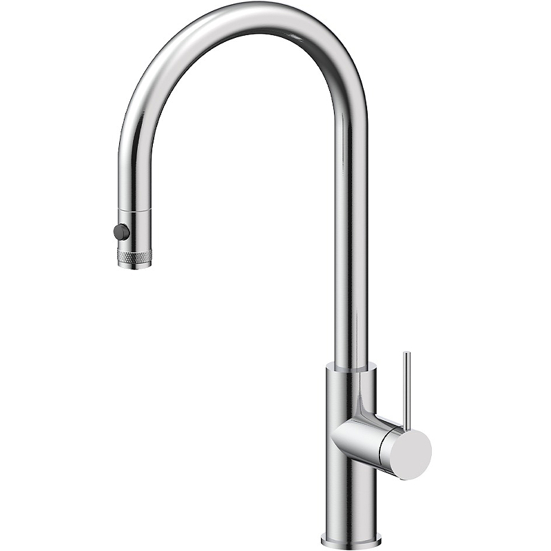 Смеситель для кухни Paulmark Galant Ga213077-BS (нержавеющая сталь)