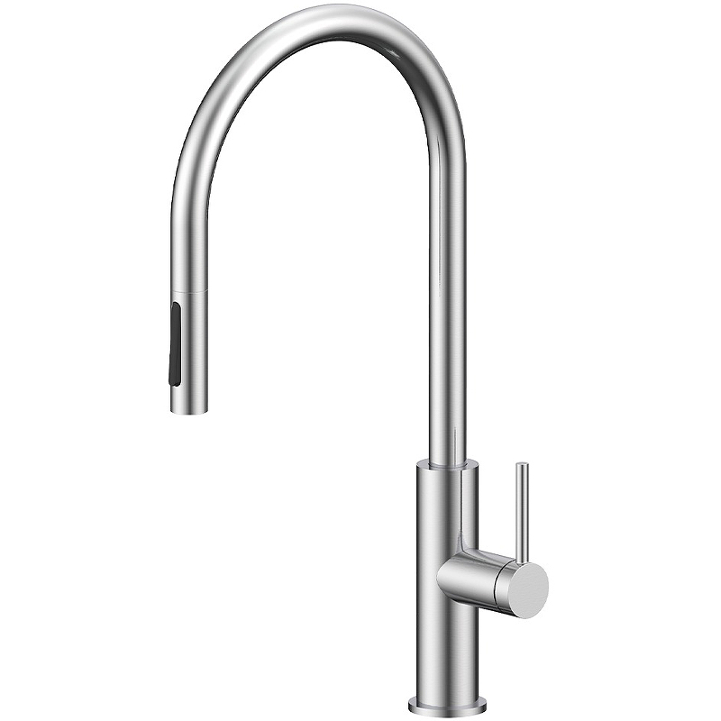 Смеситель для кухни Paulmark Senso Se215180-BS (нержавеющая сталь)