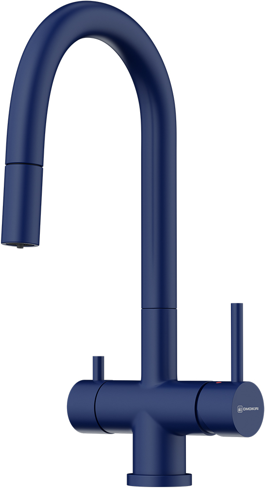 Смеситель для кухни Omoikiri Akita-S IB 4994438 (синий)