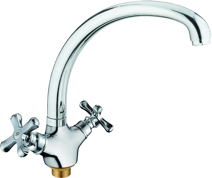 Смеситель для кухни Rush Bianki BI7650-27 (хром)
