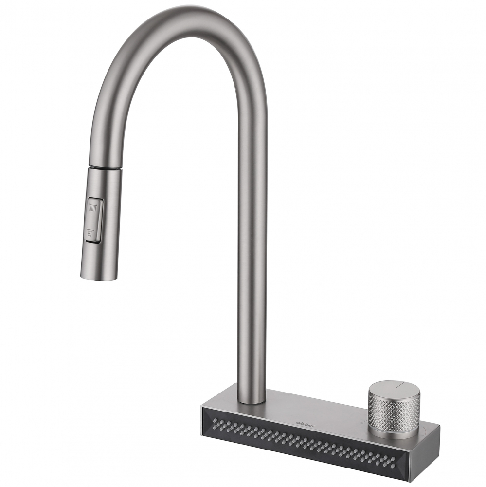 Смеситель для кухни Abber Wasser Kreis AF8114SP (сатин)
