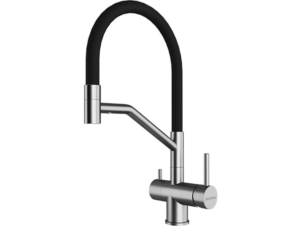 Смеситель для кухни Paulmark Rubert Ru213175-BS (брашированная сталь)