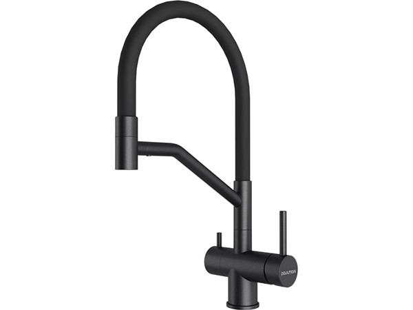 Смеситель для кухни Paulmark Rubert Ru213175-BLM (чёрный матовый)