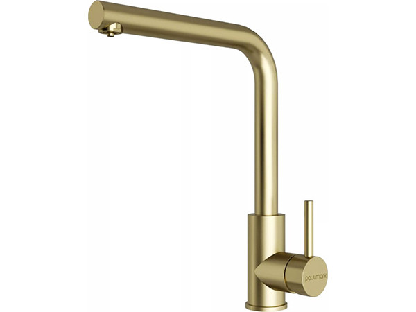 Смеситель для кухни Paulmark Twin Tw213622-LG (светлое золото)