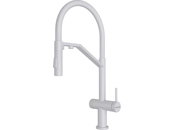 Смеситель для кухни Paulmark Zender Ze213155-WH (белый матовый)