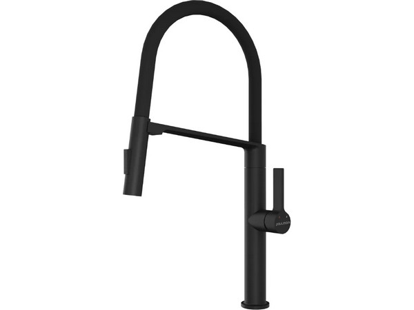 Смеситель для кухни Paulmark Barrel Ba214029-GM (вороненая сталь)