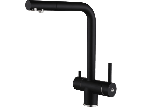 Смеситель для кухни Paulmark Skalen Sk213020-AN (антрацит)