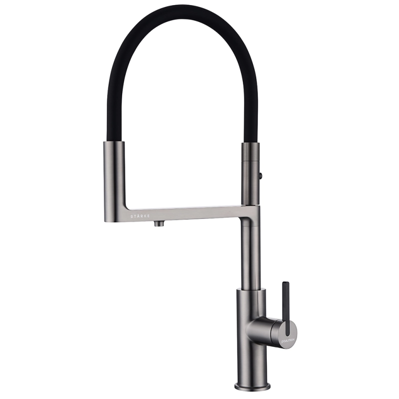 Смеситель для кухни Paulmark Tornado To213402-GM (беретта)