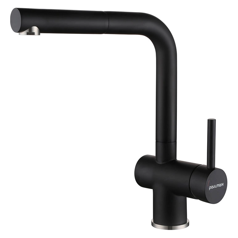 Смеситель для кухни Paulmark Dosse Do214418-AN (антрацит)