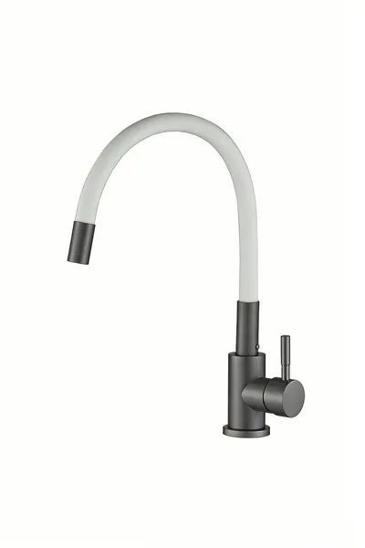 Смеситель для кухни Cerutti SPA ATENA GG-W CT12145 (графит/белый матовый)