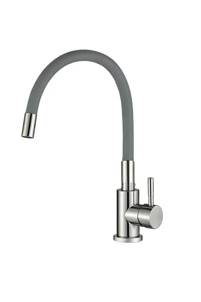 Смеситель для кухни Cerutti SPA ATENA H-G CT12140 (хром/серый матовый)