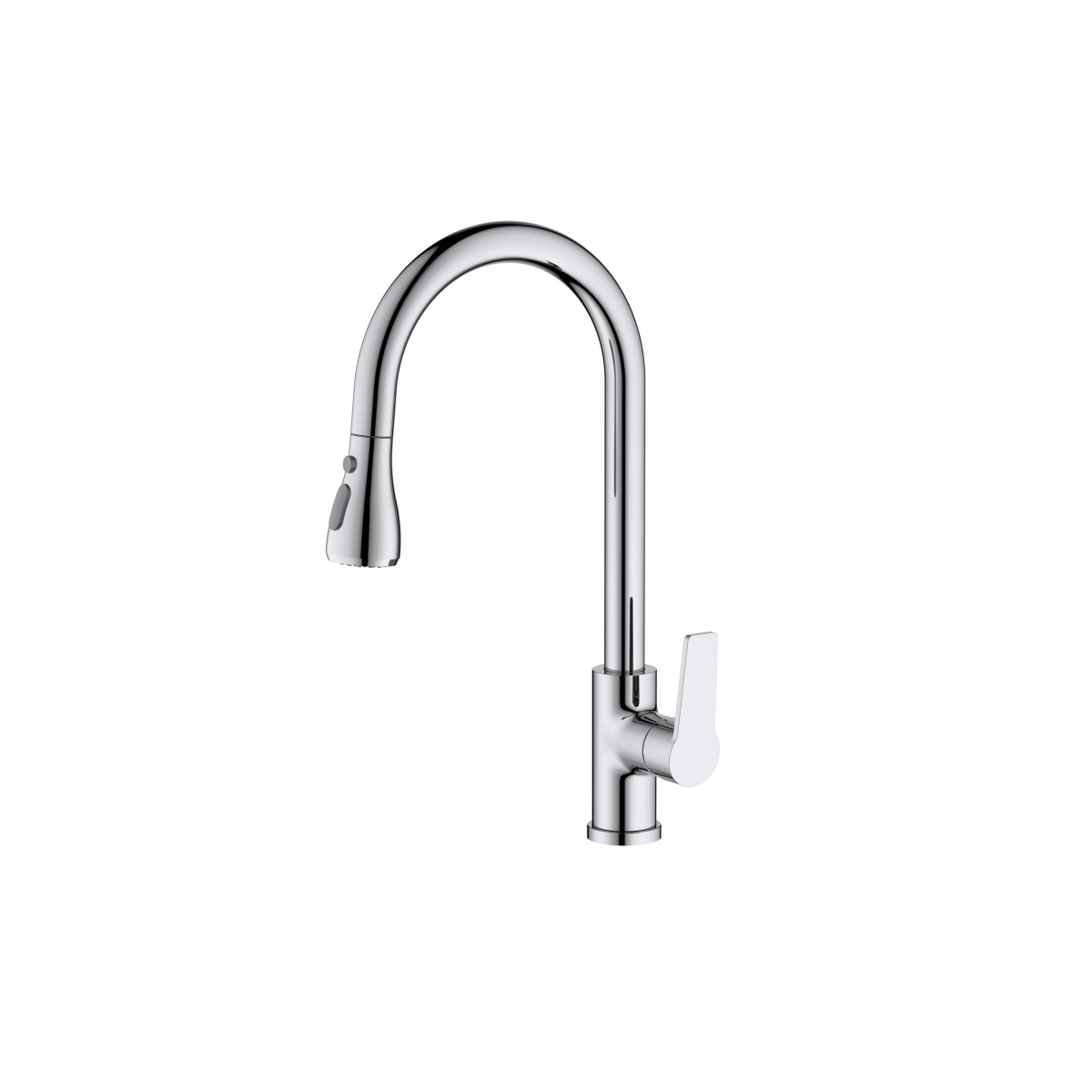 Смеситель для кухни Aquatek Лугано AQ1784CR (хром)