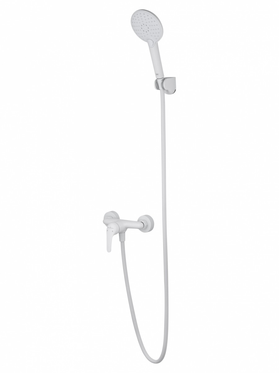 Смеситель для душа Wonzon&Woghand WW-4540-MW (белый матовый)