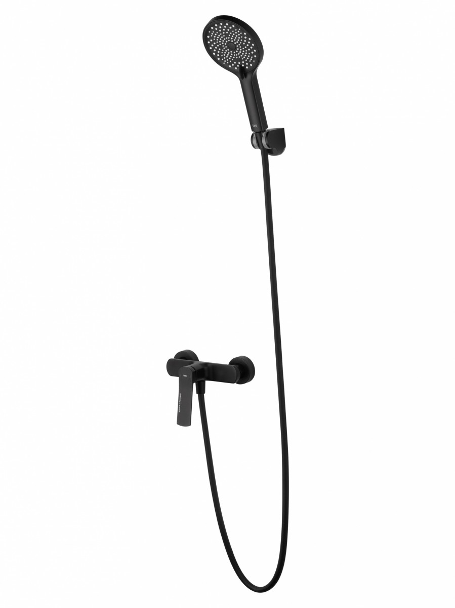 Смеситель для душа Wonzon&Woghand WW-B2585-MB (чёрный матовый)